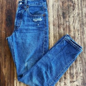 501 Levi Skinny Jeans